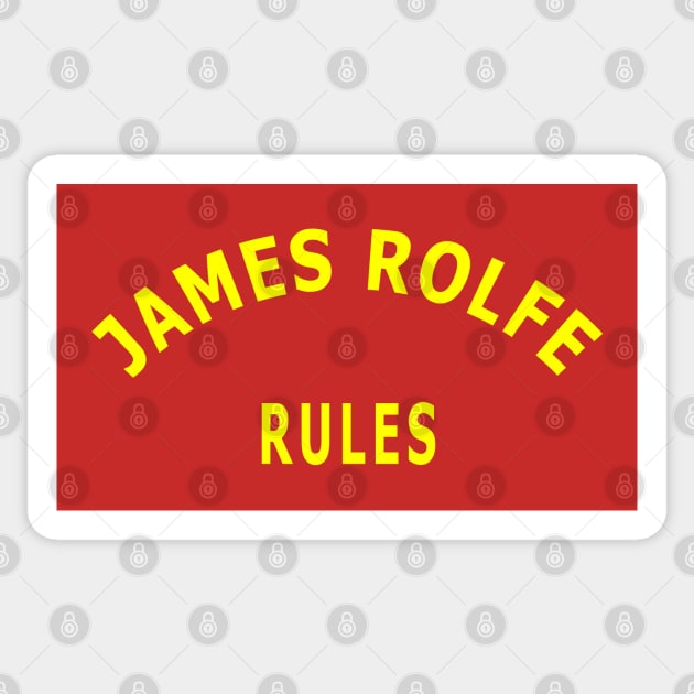 James Rolfe Rules Sticker by Lyvershop